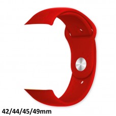Pulseira Smartwatch Esportiva Lisa 42/44/45/49mm - Vermelha